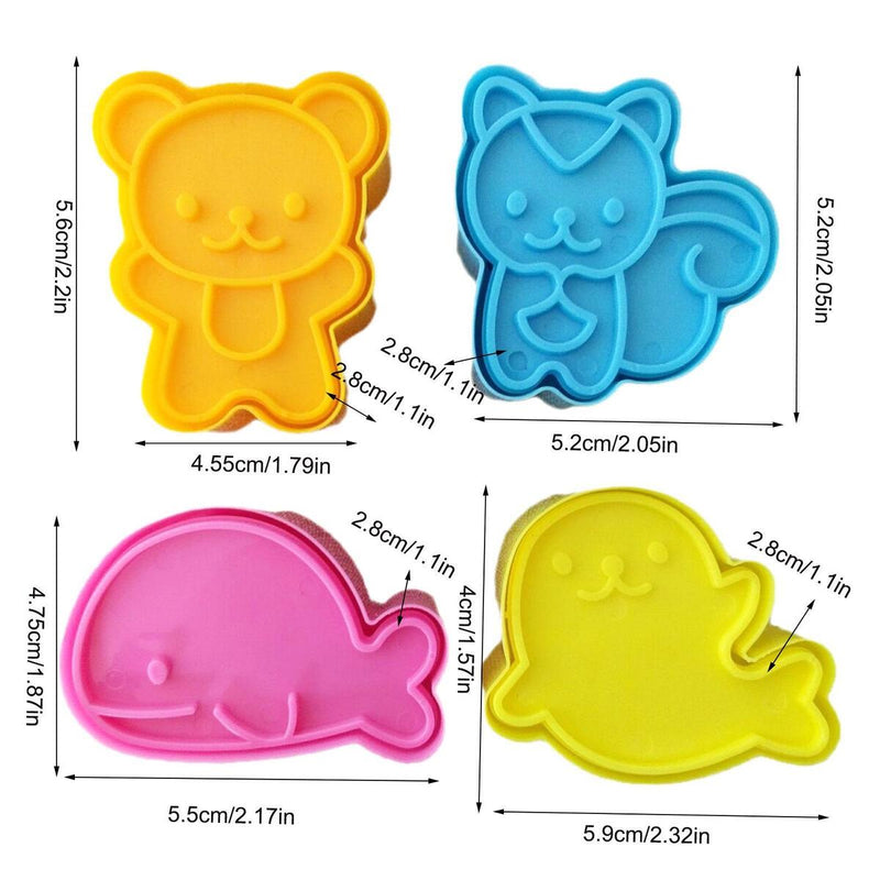 Sandwich Mold Cutter for Kids Bread Mold DIY Home Food Making Accessories_