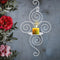 Simple Geometric Candle Holders 2pcs Metal Candlestick Creative Home Decor Craft