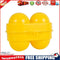 2 Grids Egg Protection Storage Box Camping Picnic Holder Container Yellow