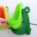 #A Baby Frog Toilet Cartoon Wall-Mounted Kids Boys Training Toilet for Household