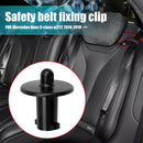 Car Rear Seat Belt Guide Fixing Tie Buckle for Benz S-Class W222 (Black) Newly