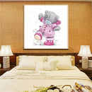 Cartoon Bear 5D Diamond Painting Cross Stitch Mosaic Picture Decor Gift