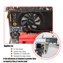 SA3001 2 Port SATA III PCIe Card SATA 3.0 to PCI-e 1X Adapter with Bracket Newly