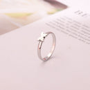 Adjustable Butterfly Couple Ring Lovers Wedding Open Rings Men Women Jewelry