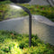 2pcs LED Solar Lawn Light Waterproof Light Control Spike Lamp (Cold White) Newly