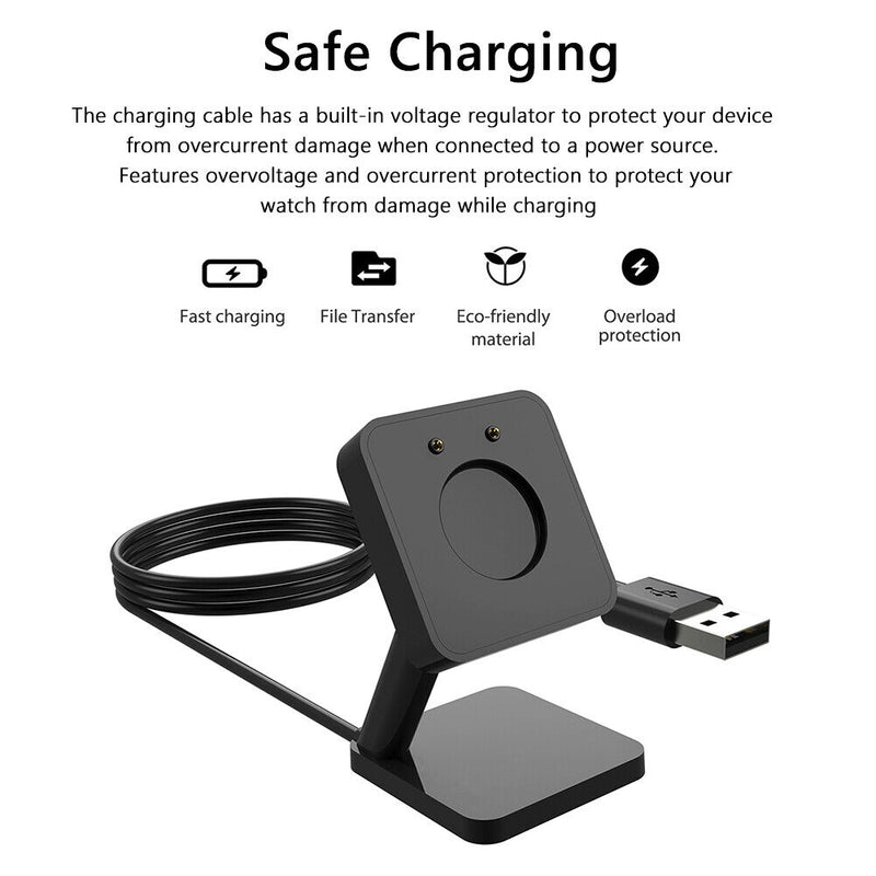 100cm 5V 1A USB Charging Cable Smart Watch Charger Cradle for Huawei Watch