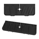 Mat Sink Splash Guard Water Catcher Drying Pads for Kitchen Bathroom(Black)