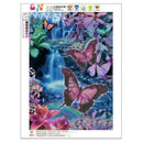 5D Diamond Embroidery Painting Butterfly Cross Stitch Craft Wall Decor Kit Newly