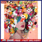 Paint By Numbers Girl Color Drawing DIY Wall Art Frameless Hand Painted Picture