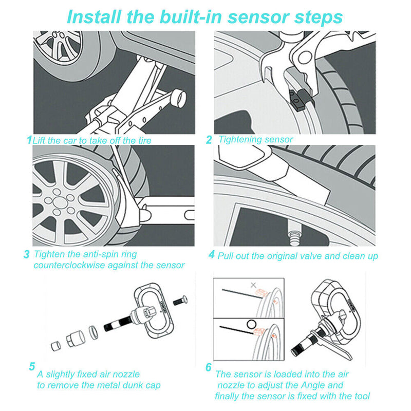 USB 3.0 TPMS for Android Car Radio DVD Player Tire Pressure Monitoring System