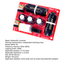 Bass Speaker Subwoofer Frequency Divider HiFi Stereo Crossover (WEAH-90) Newly