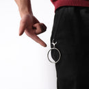 Big Ring Rock Metal Hip Hop Jewelry Pants Key Ring Bag Chain Key Chains Clip