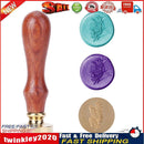 Retro Wax Seal Plant Wood Handle Sealing Wax Stamp for DIY Envelope (C180) Newly