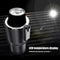 12V 2 in 1 Car Cup Holder Cooler Warmer for Drink Can Baby Bottle (Black)
