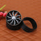 One-sided turbine car turbocharger air supply gas fuel saver automobile conversion equipment