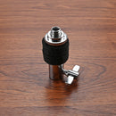Drum Hi-hat Clutch Chromed Steel Drum Cymbal Clutch for Musical Instrument Lo