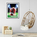 DIY Diamond Painting Kits Rugby Full Round Drill Wall Decor Art Home Decorations