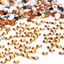 30g 6mm Crystal Rhinestone Diamond Flat Back DIY Wedding Dress (Topaz)