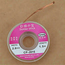 1Pcs 5 ft. 2.0mm Desoldering Braid Solder Remover WickCP-2015 Hot N0F8 O5U6 P8J3