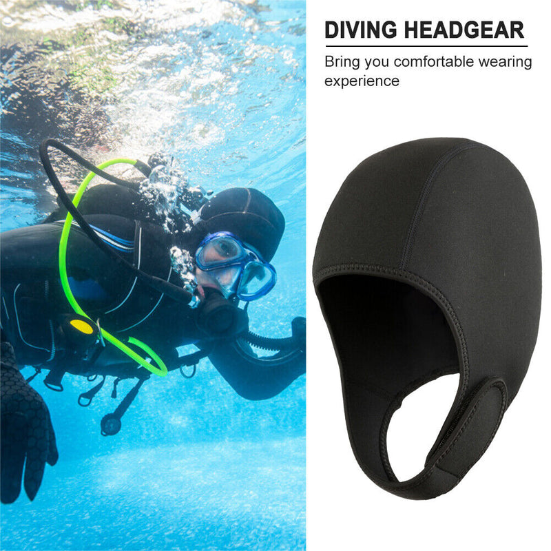 Neoprene Scuba Diving Hood Caps Swimming Kayaking Snorkeling Sailing Canoe