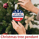 Hanging Ornament - Lets Go Brandon FJB Christmas Tree Hanging Pendants Orname