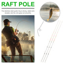 55cm Raft Stick Tip Refit Replacement Fishing Tackles (Full Titanium 0.5mm)