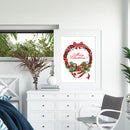 5D DIY Part Special Drill Diamond Painting Bow Wreath Rhinestone Drawing