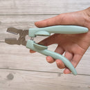 Nutcracker Chestnut Clip Metal Walnut Peeler Sheller Nut Opener Tool (Blue)