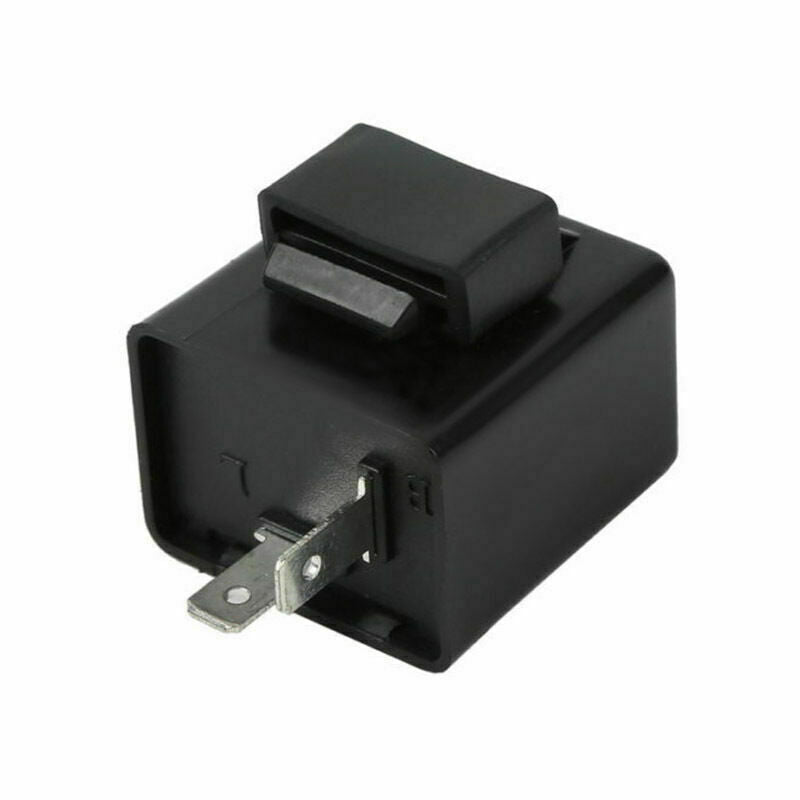 12V 2 Pin Speed Adjustable LED Flasher Relay Motorcycle Turn P0F0S1Z8 S1Z8 K1X2