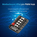 4-Pin PWM Cooler Fan HUB Extension Cable SATA Power Supply Adapter