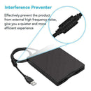 1.44Mb USB External Portable Floppy Disk Drive Diskette For Laptop FDD x Z2Z4