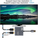 Camcorder 4K 1080P 60fps USB 3.0 Loop-out Video Capture Card HDMI-compatible