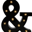 Letters LED Night Lights Alphabet Symbol Sign Lamp Home Wedding Decor (&) Newly
