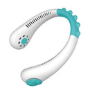Bladeless Sports Personal Air Cooling Summer Kids Hanging Neck Fan (White)