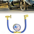 Charging Hose Refrigerant Charge Hose with Gauge for Car Air Conditioning