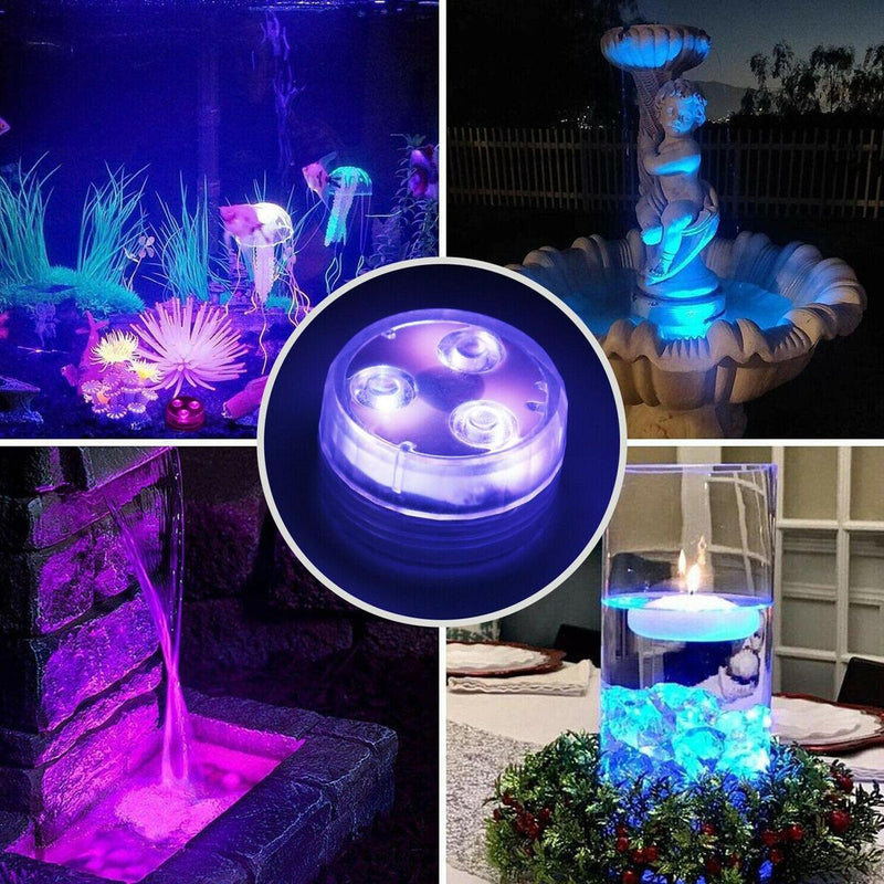 Waterproof Swimming Pool Candle Light Waterproof Pool Light With Remote Control`