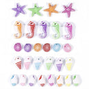 Sea Shell Starfish DIY Loose Bead Handmade Accessories Ocean Theme Pendants