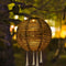 Solar Sequin Projection Lantern Outdoor Waterproof Yard Decor (Warm Light)