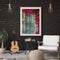 Painting By Numbers DIY Pink Multiflora Room Wall Picture Hand Painted Handwork