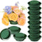 Green Round Wet Floral Foam Flower Arrangement Kit with Bowl for WeddingS NEU