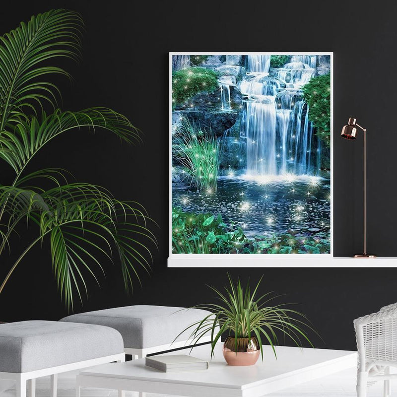 5D DIY Full Drill Diamond Painting Landscape Painting Cross Stitch Kits Decor