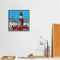 20X20cm Lighthouse Frameless Picture Oil Paint By Numbers Painted Picture Kit