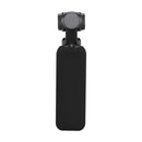Silicone Case Cover + Neck Hand Strap for DJI Pocket 2 Accessories (Black)