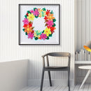 5D DIY Colorful Wreath Part Special Drill Diamond Painting Mosaic Artwork Newly