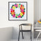 5D DIY Colorful Wreath Part Special Drill Diamond Painting Mosaic Artwork Newly