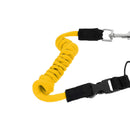 Kayak Paddle Leash Surfboard Safety Leash Rope Surfing Accessories (Yellow)
