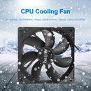 120mm 4 Pin PC Computer Case Cooling CPU Cooler Fan DC 12V Silent Radiator