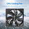 120mm 4 Pin PC Computer Case Cooling CPU Cooler Fan DC 12V Silent Radiator