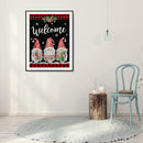 5D DIY Cute Gnomes Diamond Painting Full Square Rhinestone Picture Artwork Cr