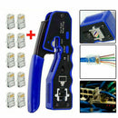 Through Through Compatible Hand Tools Crimper Connector PRO HD Crimping Tool
